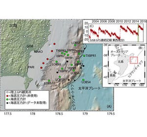 「スロースリップ」を海底で世界初観測 京大、東大、東北大などの国際チーム