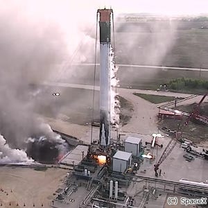 スペースX、回収したロケットの燃焼試験を実施 - 再使用打ち上げに向け前進