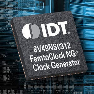 IDT、高速データ通信機器向け12出力クロックジェネレータを発表