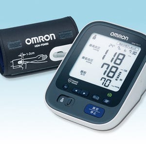 オムロンヘルスケア、Bluetooth搭載の血圧計 - スマホでデータ管理可能に