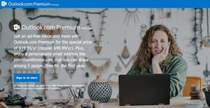 MS、有料版Outlook.comを米国で提供開始 - 広告フリー、独自ドメイン対応