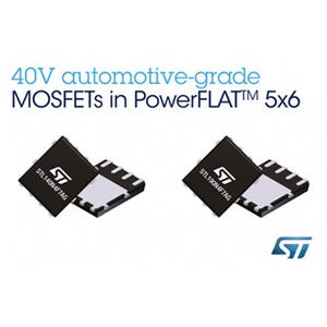 ST、40V耐圧車載用パワーMOSFET - 高いスイッチング性能と電力効率を実現