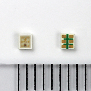 ローム、鮮明なドットマトリクス表示を実現する高輝度3色LEDを発表