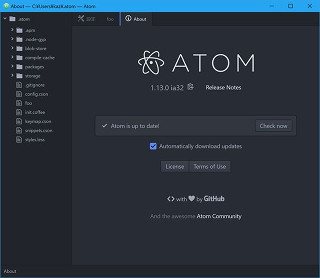 ベンチマーク機能も搭載、開発者向け定番テキストエディター「Atom 1.13」