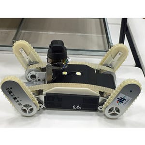 千葉工大、天井裏点検ロボットを開発 - 原発ロボットの超小型版