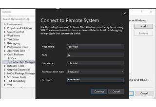 VS2017RCでLinux用プロジェクトも