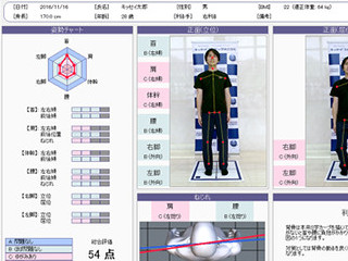 骨格情報から姿勢のゆがみを1分ほどで計測する「ShiseiCam」- キッセイコムテック | TECH+（テックプラス）