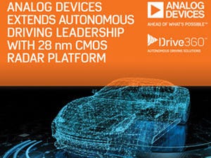 ADI、28nm CMOSプロセス採用の自動車向けレーダープラットフォームを発表