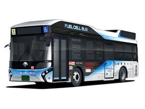 トヨタ、自社ブランドの燃料電池バスを東京都に納入