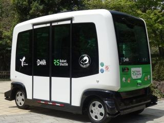 自動運転バス「Robot Shuttle」、金沢動物園内で一般向け試乗イベント