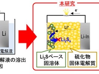 府大、高容量・長寿命を兼ね備えたリチウム-硫黄二次電池用正極を開発