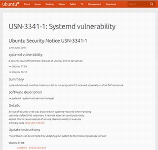 Linux systemdにコード実行とクラッシュの脆弱性