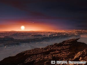 太陽系に最も近い系外惑星「プロキシマb」には大気が存在できない? - NASA