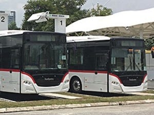 東芝インフラシステムズなど、マレーシアで大型EVバスシステム実証を開始