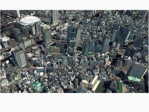 NTTデータ、「AW3D全世界デジタル3D地図」の高精細3D都市データ販売