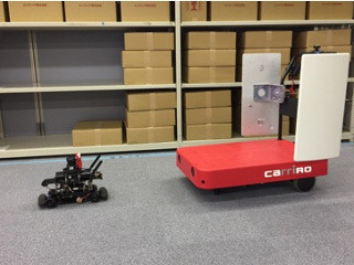 ロボ×ICタグで無人棚卸-ZMPと凸版、倉庫内での無人作業を実現する取り組み