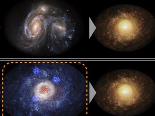 銀河は合体しなくても、自らその形を変えて進化する - 東北大など