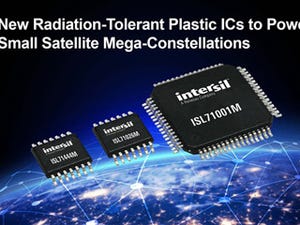 インターシル、小型衛星メガ・コンステレーション向け耐放射線ICを発表