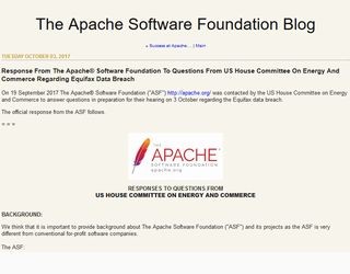 Apache、Equifaxの情報漏洩に関する米国下院委員会質問状の回答を公開