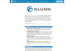 MicrosoftとAWS、機械学習の利用を容易にする「Gluon」を発表