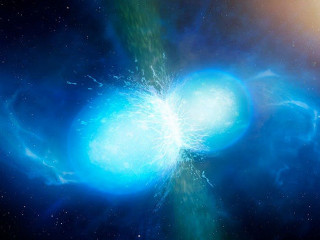 金やプラチナ、やはり中性子星の衝突からできていた - 光の偏りからも解明