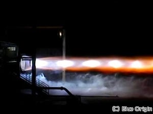 Amazon創業者ベゾスの新型ロケットエンジン、初の燃焼試験に成功