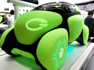 豊田合成、エアバッグを車にした「Flesby II」発表-東京モーターショー2017
