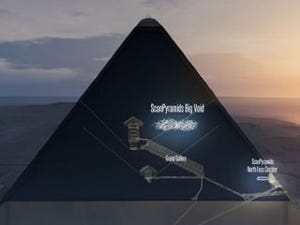 クフ王のピラミッドで中心部に巨大空間を発見!? - 名大が宇宙線を観測