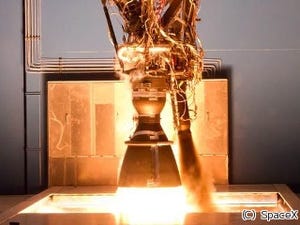スペースX、ロケットエンジンの試験中に事故 - 有人宇宙船打ち上げに影響か
