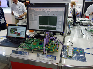 日本初公開となるRFSoCの実働デモを実施しているザイリンクス - ET 2017