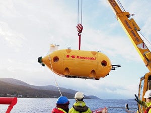 川崎重工、英国海域における自律型無人潜水機(AUV)の実証試験に成功