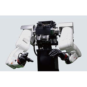 ディープラーニングとVRで制御する双腕型マルチモーダルAIロボットを開発