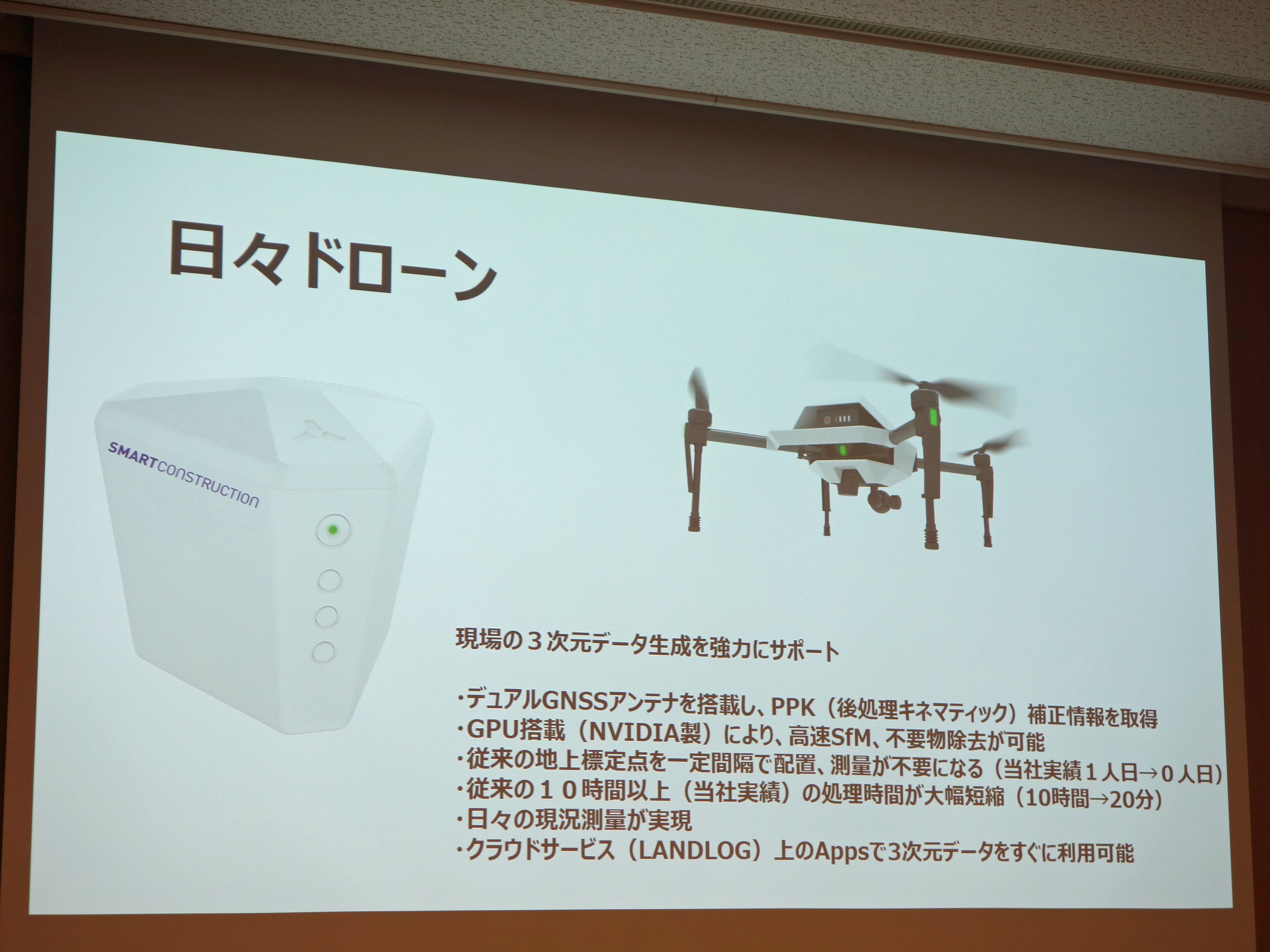 Edge Boxとドローンを組み合わせたソリューション「日々ドローン」の概要