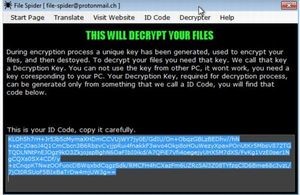 96時間のデッドラインを設ける親切なランサムウェア「Spider」登場