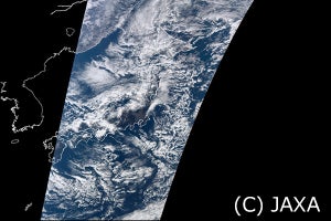 JAXA、気候変動観測衛星「しきさい」が初めて撮影した画像を公開