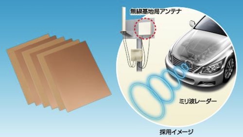 ハロゲンフリー超低伝送損失基板材料 R-5515