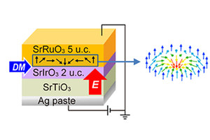 スピントロニクスデバイスの新たな指針 - 金属強磁性体の電界制御に成功