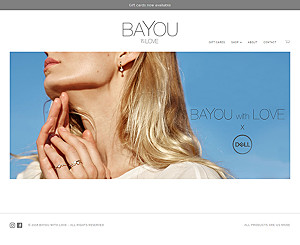 <a href="https://bayouwithlove.com/" target="_blank">The Circular Collection by Bayou with Love and Dell</a>