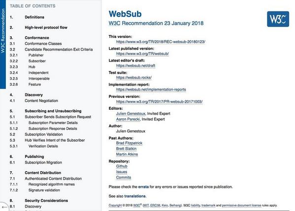 WebSub
