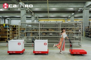 ZMP、物流支援ロボット「CarriRo」の2018年モデルを出荷開始