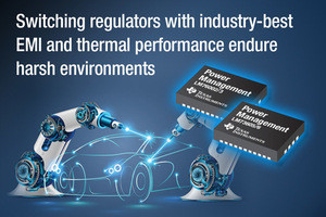 TI、産業/車載向けDC/DC降圧型レギュレータを発表