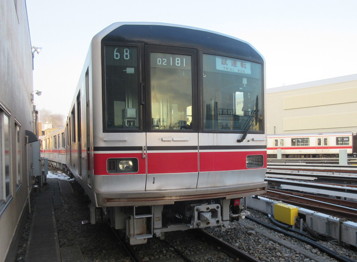 東京メトロの車上無線装置搭載車両