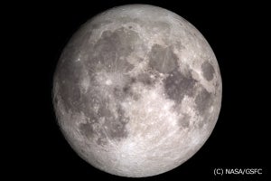 月の水は常に表面全体に存在する? 従来の通説を覆す新発見-NASAなど