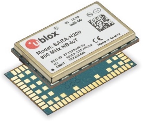 SARA-N2 NB-IoTモジュール・シリーズの量産を開始