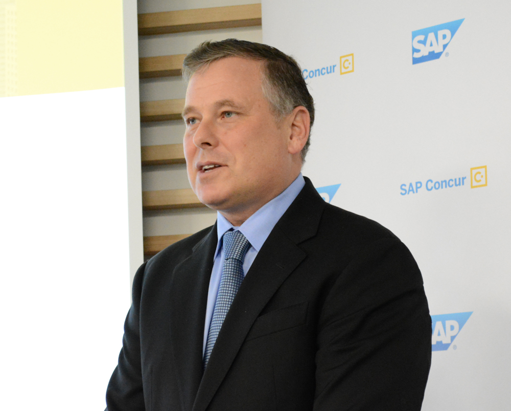 SAP ConcurのChief Revenue OfficerであるScott Torreey(スコット・トリー)氏