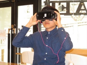VRで就活生がオフィス見学 - 遠隔地の企業との接点を創出