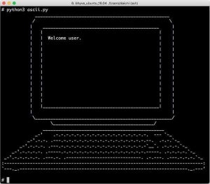 Linux/macOS/*BSDでアスキーアートをランダムに表示する方法