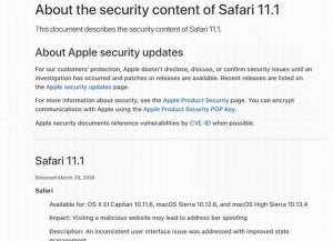 Appleのブラウザ「Safari」に脆弱性、最新版にアップデートを