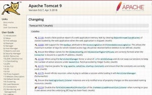 Apache Tomcat 9.0.7/8.5.30がリリース