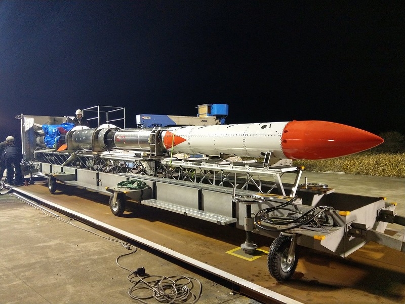 観測ロケット「MOMO2号機」